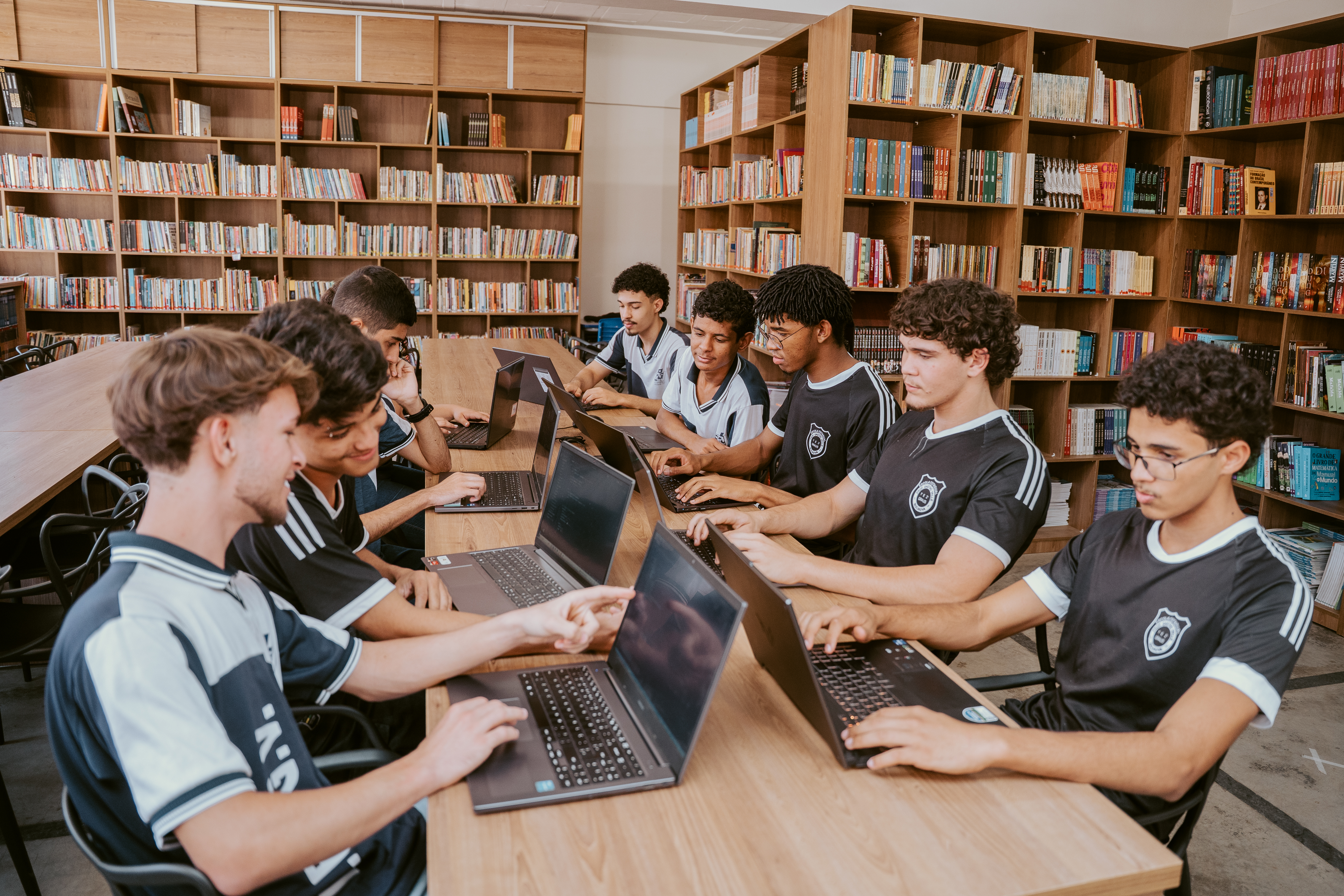 Alunos do Ensino Técnico